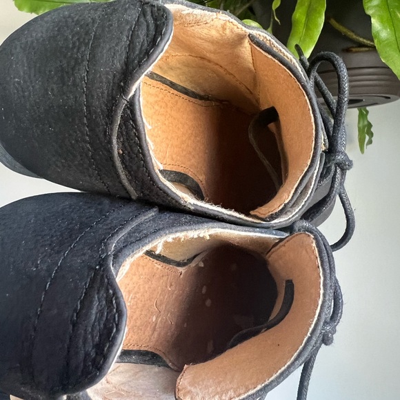 Cooperative Urban Outfitters Black Cow Leather Shoes - Picture 5 of 8